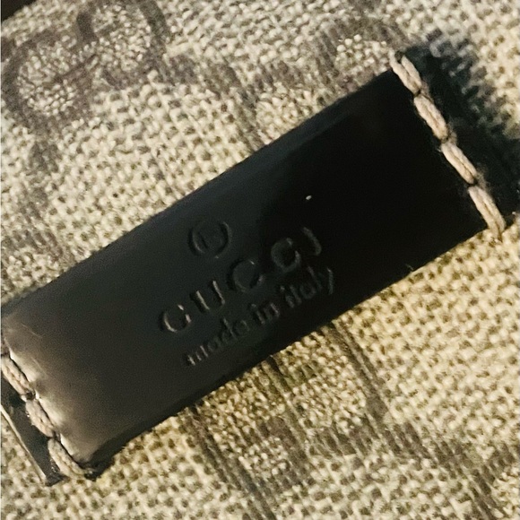 Authentic Gucci Monogram Joy Boston Satchel Bag. Beige and Brown. Code: 193603 - Picture 8 of 14